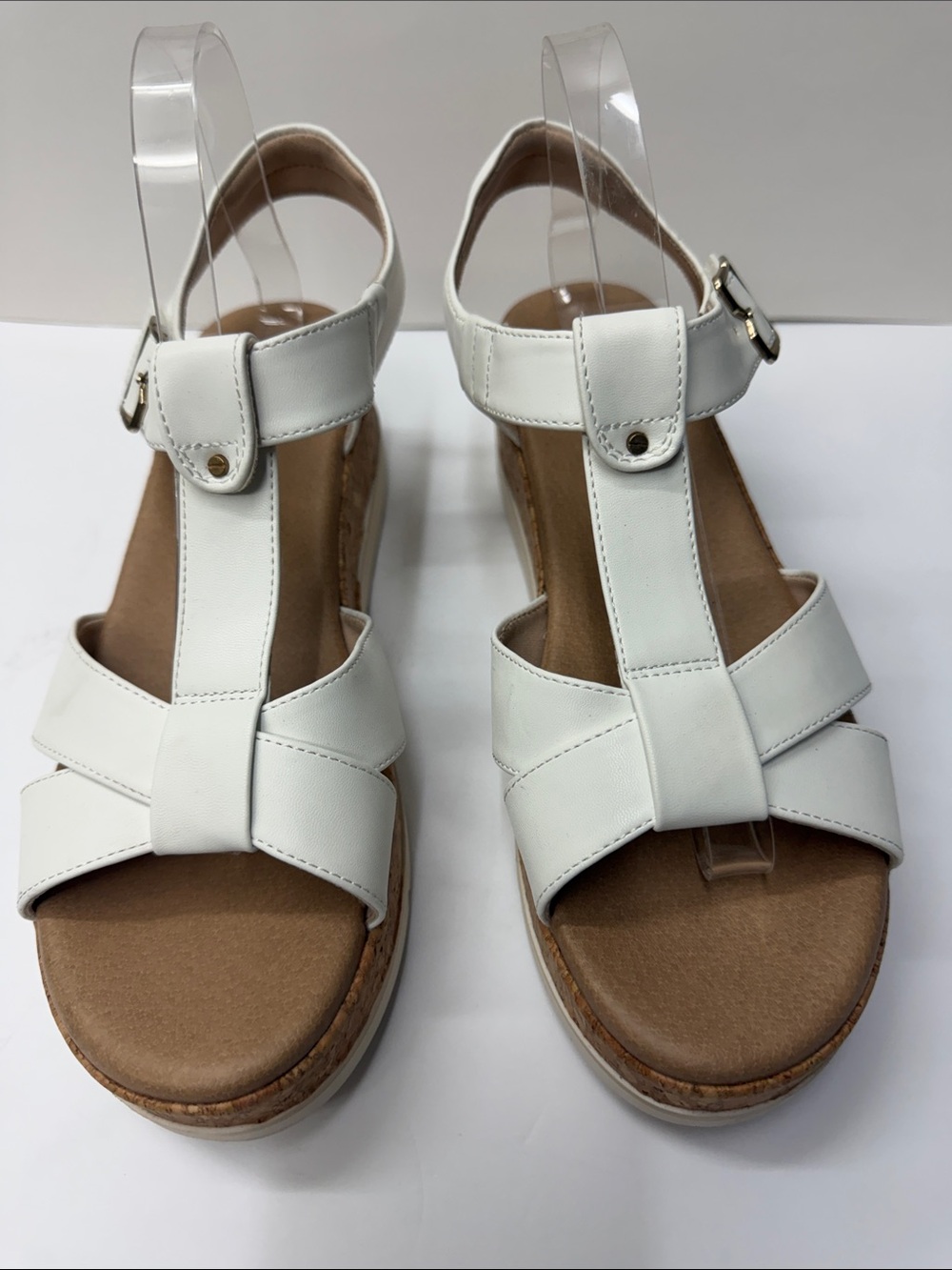 Dr. Scholl's Women's Once Again Wedge Sandal White 11M